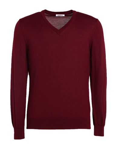 Gioferrari Man Sweater Brick Size 50 Merino Wool In Red