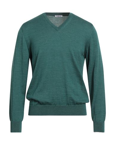 Gioferrari Man Sweater Emerald Green Size 50 Merino Wool In Green