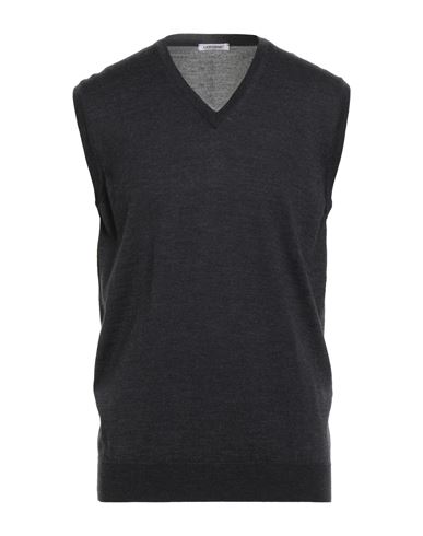 Gioferrari Man Sweater Charcoal Size 48 Merino Wool In Gray
