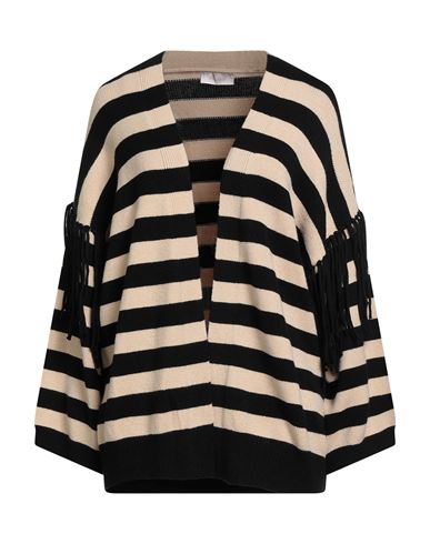 Motel Woman Cardigan Black Size Onesize Viscose, Polyester, Nylon In Multi