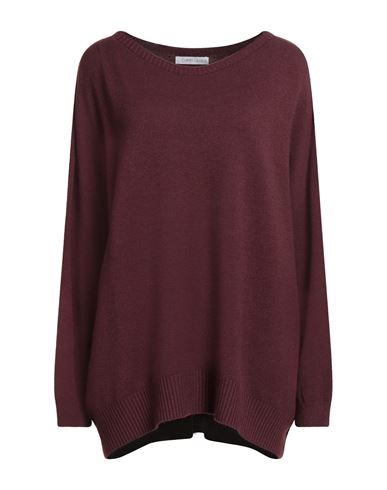 Carta Libera Woman Sweater Burgundy Size 2 Viscose, Polyester, Polyamide In Red
