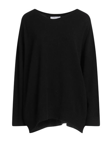 Carta Libera Woman Sweater Black Size 2 Viscose, Polyester, Polyamide In Black