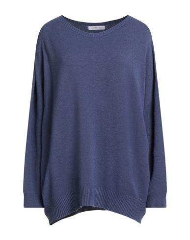 Carta Libera Woman Sweater Dark Purple Size 3 Viscose, Polyester, Polyamide In Purple