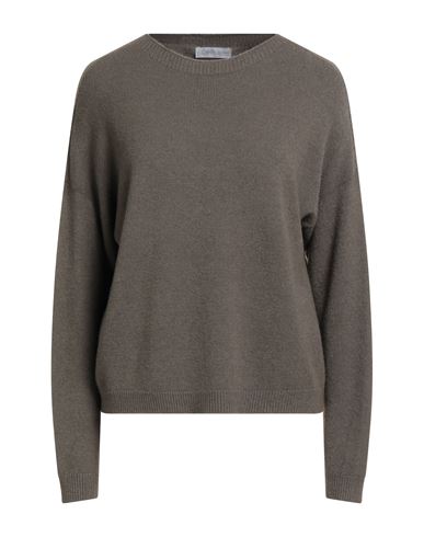 Carta Libera Woman Sweater Military Green Size 4 Viscose, Polyester, Polyamide In Green
