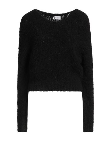 Motel Woman Sweater Black Size Onesize Acrylic, Wool, Polyamide In Black