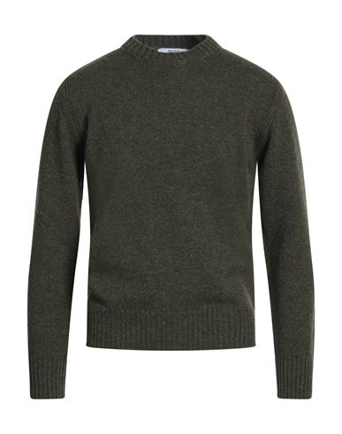 Masq Man Sweater Military Green Size 48 Wool In Green