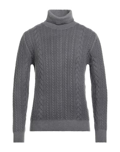 Masq Man Turtleneck Light Grey Size 40 Wool In Gray