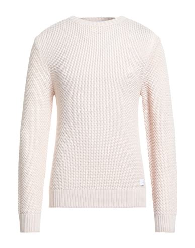 Manuel Ritz Man Sweater Off White Size Xl Wool, Acrylic In Neutral