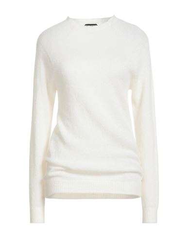 Tom Ford Woman Sweater Ivory Size M Cashmere, Silk In White