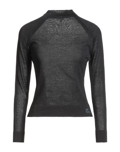 Calvin Klein Jeans Est.1978 Calvin Klein Jeans Woman Turtleneck Black Size L Wool, Acrylic, Nylon In Black