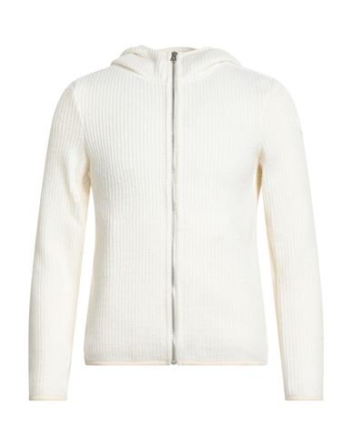 Colmar Man Cardigan Ivory Size L Polyester, Virgin Wool, Acrylic In White
