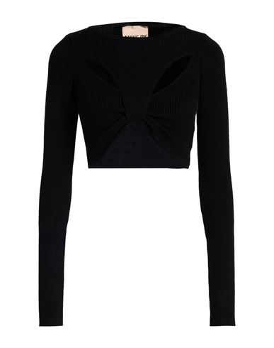 Aniye By Woman Sweater Black Size M Viscose, Polyester