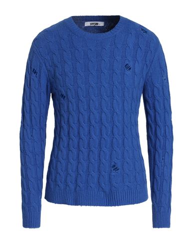 Grifoni Man Sweater Orange Size 36 Cotton, Polyamide