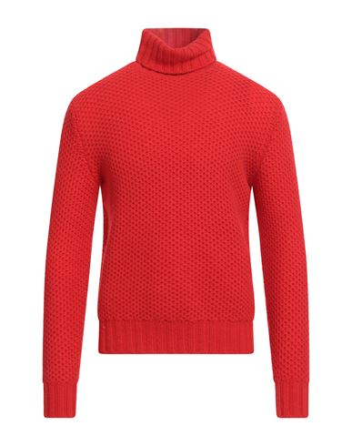 Rollkragenpullover Herren Rot 50 Herren