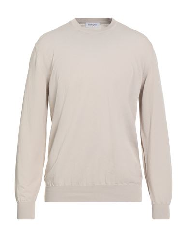 Kangra Cashmere Kangra Man Sweater Beige Size 44 Cotton In Neutral