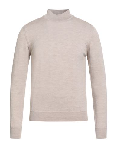 Bellwood Man Turtleneck Beige Size 44 Merino Wool In Neutral