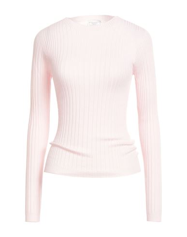 Peserico Woman Sweater Light Pink Size 6 Virgin Wool In Multi