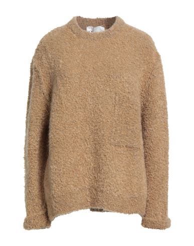 8pm Woman Sweater Camel Size M Acrylic, Mohair Wool, Polyamide, Wool, Elastane In Brown