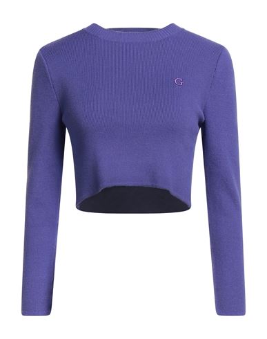 Gaelle Paris Gaëlle Paris Woman Sweater Purple Size 2 Viscose, Polyester, Polyamide In Purple