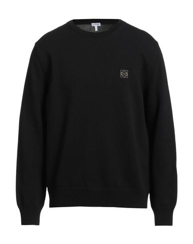 Loewe Man Sweater Black Size L Wool