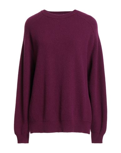 Motel Woman Sweater Purple Size Onesize Wool, Viscose, Polyamide, Cashmere In Purple