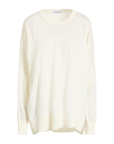 Gran Sasso Woman Sweater Cream Size 16 Virgin Wool In White