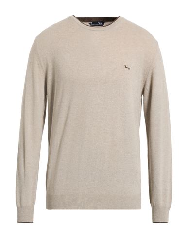 Harmont & Blaine Man Sweater Beige Size 3xl Wool, Viscose, Polyamide, Cashmere In Neutral