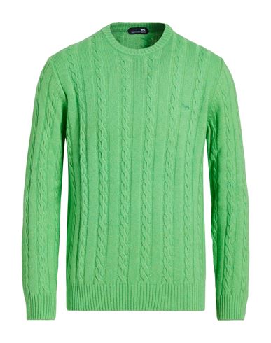 Harmont & Blaine Man Sweater Light Green Size 3xl Wool, Viscose, Polyamide, Cashmere In Green