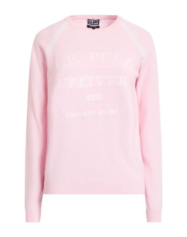 Giorgio Armani Neve Woman Sweater Pink Size 8 Cashmere In Pink
