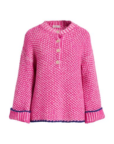 Agnona Woman Sweater Fuchsia Size S Cashmere In Pink