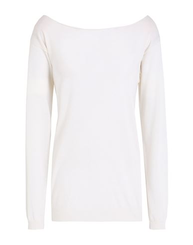Rochas Woman Sweater Off White Size S Cashmere In White