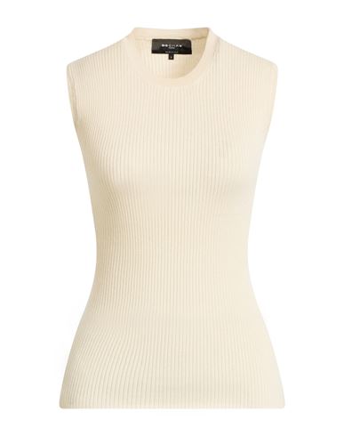 Rochas Woman Sweater Cream Size S Cashmere In White