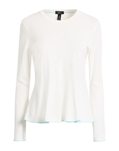 Marc Cain Woman Sweater White Size 5 Viscose, Polyamide In White