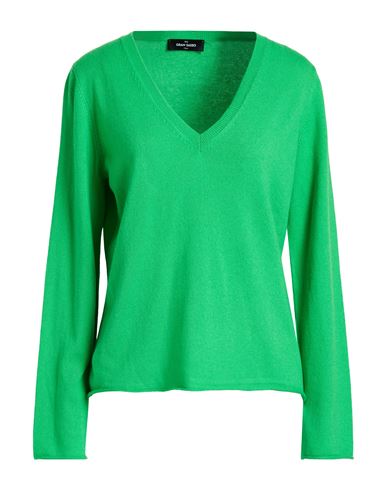 Gran Sasso Woman Sweater Green Size 8 Cashmere In Green