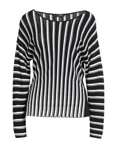 Marc Cain Woman Sweater Black Size 5 Viscose, Polyamide In Black