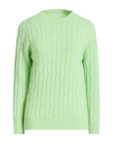 Peserico Easy Woman Sweater Light Green Size 6 Merino Wool, Cashmere In Green