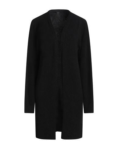 Seventy Venezia Woman Cardigan Black Size L Viscose, Polyester, Polyamide