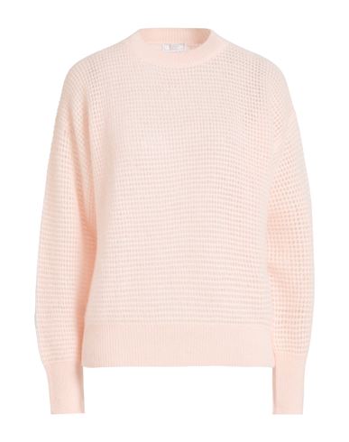 Peserico Woman Sweater Pink Size 10 Alpaca Wool, Polyamide, Merino Wool In Pink