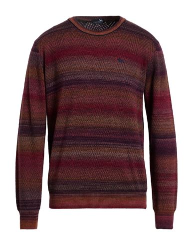 Harmont & Blaine Man Sweater Midnight Blue Size L Wool, Acrylic, Alpaca Wool In Blue