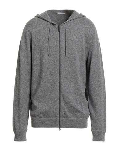 Simon Gray. Man Cardigan Grey Size Xxl Cashmere In Gray