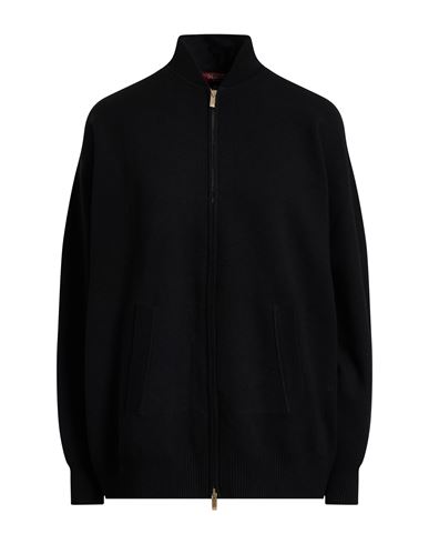Max Mara Studio Woman Cardigan Black Size Xs Viscose, Polyester