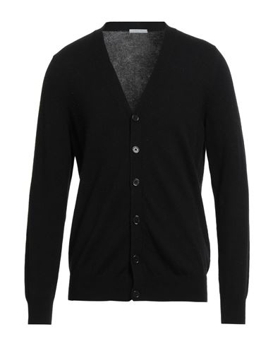 Simon Gray. Man Cardigan Black Size Xl Cashmere In Black