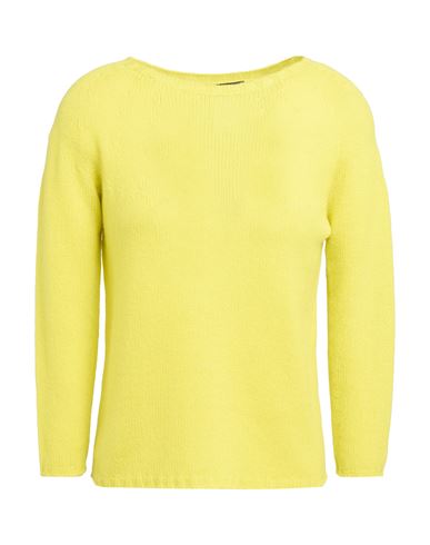 Fabiana Filippi Woman Sweater Yellow Size 14 Cashmere In Yellow