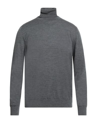 Simon Gray. Man Turtleneck Grey Size Xxl Merino Wool In Gray