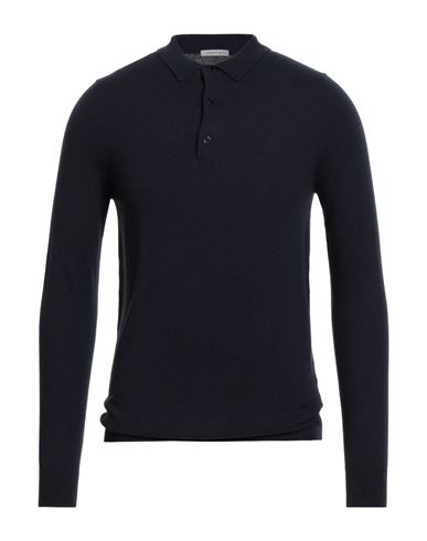 Simon Gray. Man Sweater Navy Size Xxl Cashmere In Blue