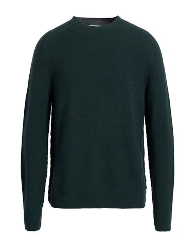 Phil Petter Man Sweater Dark Green Size M Merino Wool In Green