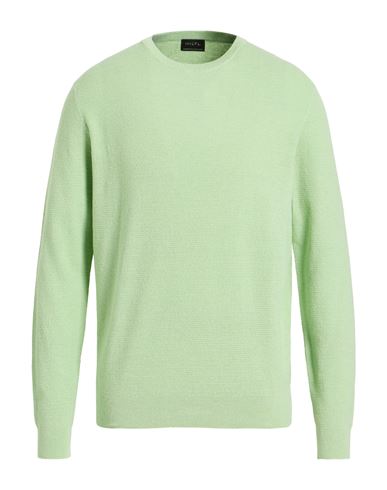 Hiltl Man Sweater Light Green Size M Cotton, Polyester In Green
