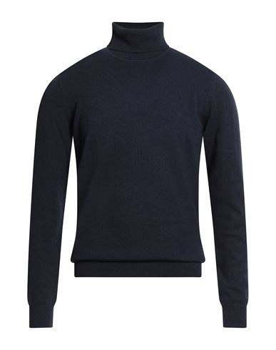 Simon Gray. Man Turtleneck Midnight Blue Size Xxl Cashmere In Blue