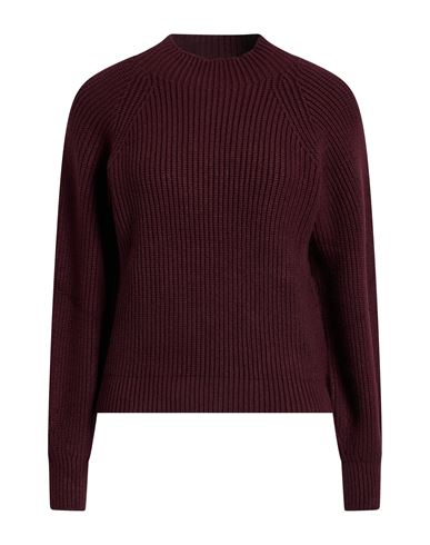 Motel Woman Sweater Plum Size Onesize Viscose, Polyester, Polyamide In Burgundy