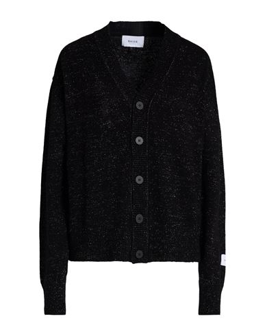Shoe® Shoe Woman Cardigan Black Size M Acrylic, Polyamide, Viscose, Wool In Black